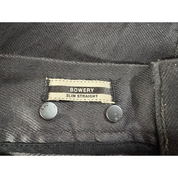 John Varvatos Bowery Slim straight Jeans color Black Size 30 NWOT mspr $198 - Picture 4 of 6